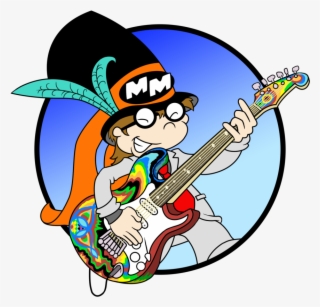 Cartoon Guitar Png #9012129