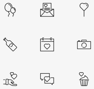 Valentines - Line Art #9012647