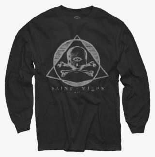 Saint Vitus Black Long Sleeve T-shirt $30 - Saint Vitus Bar Logo #9013109
