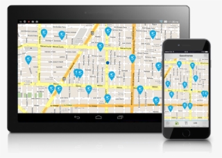 Encuentra En El Mapa De La App, Tu Gasolinera Con Facturagas® - Tablet Computer #9013354