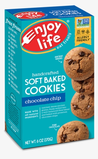 Nutrient Dense Ancient Grains Finely Milled Into A - Enjoy Life Chocolate Chip Cookies #9013567