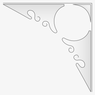 Big Image - Borders Corner Png Simple #9015404