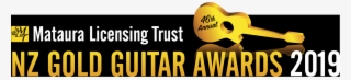 Nz Gold Guitar Awards Logo - Graphic Design #9016330