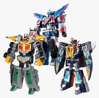 Giant God Combat Team Toy 3 Deformation Robot Super - 巨神 戰 擊 隊 玩具 #9016727