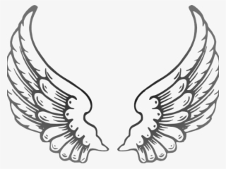 Angel Wings Png Outline #9017207