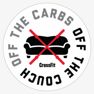 Off The Carbs, Off The Couch Sticker - Off The Carbs Off The Couch #9018270