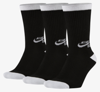 Nike Sb 3pk Crew Socks - Meia Nike Sb Cano Alto #9018671