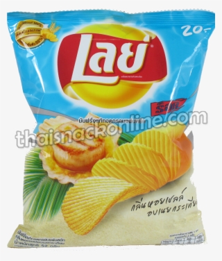 Potato Chips Garlic Butter Scallops - Lays Scallop Potato Chips #9019343