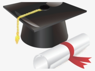 Cap Clipart Diploma - Graduation Cap And Scroll Png #9020114 Cap Clipart Diploma - Graduation Cap And Scroll Png #9020114