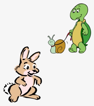 Livingbooks Tortoise And The Hare - Tortoise And Hare Clip Art - Free ...