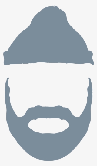 Png Black And White Library Fitness For The Determined - Clip Art Lumberjack Beard #9020980