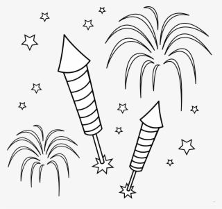 Magnificent Fireworks Coloring Pages Printable To Tiny #9021045