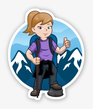 Hiking Day - Cartoon #9021768