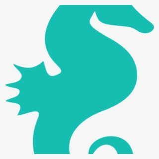 Clip Art Seahorse Cute Seahorse Clipart Seahorse Clip - Seahorse Silhouette #9022757