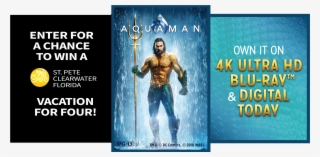 Aquaman Contest Banner Button - Aquaman 2018 #9024228
