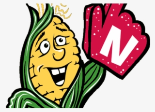 1200 X 800 2 - Nebraska Cornhuskers Logo With Corn #9025378