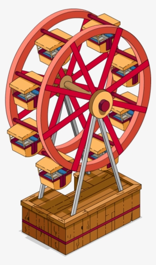 Tapped Out Ferris Wheel - Wood #9025818
