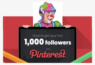 Design A "follow Me On Pinterest" Button And Add It - Cartoon #9025826