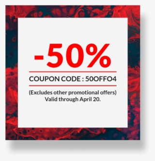 Simple Coupon Design Template - Art Paper #9025828