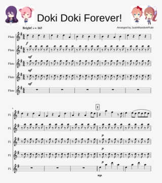 Doki Doki Forever - Doki Doki Forever Piano Letters #9026195