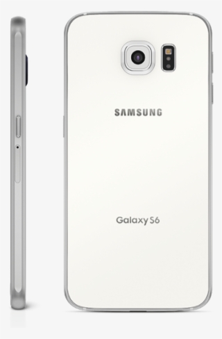 Samsung Galaxy S6 Side Back White - Iphone #9027046