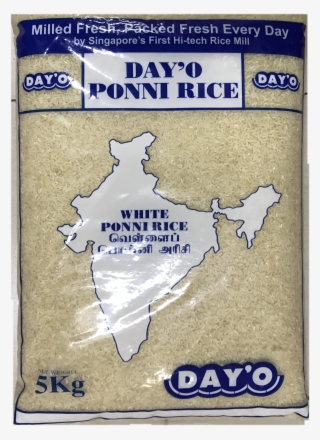 Dayo Ponni White Rice 5kg - Paper Product #9027518