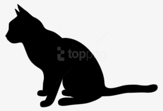 Free Png Cat Silhouette Png - Cat Silhouette Clip Art Png #9027907