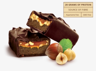 Dark Chocolate Hazelnuts Bar - Protein Gourmet Bar Prozis #9028236
