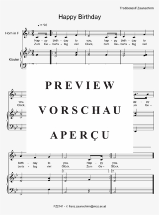 Happy Birthday - Piano #9028273