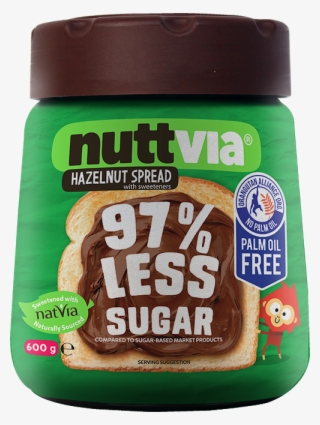Nuttvia Hazelnut Spread - No Palm Oil Chocolate Spread #9028275