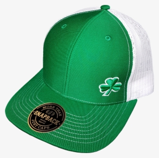 Irish Script Cap Trucker Snapback Fls Green White More #9028803