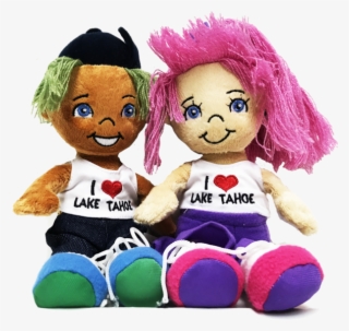 Souvenir Plush Alex & Tiff, I Love Lake Tahoe Learning - Stuffed Toy #9028943