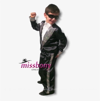 Gangnam Style/psy 23 Nisan Çocuk Kostümü / Kıyafeti - Tuxedo #9029249
