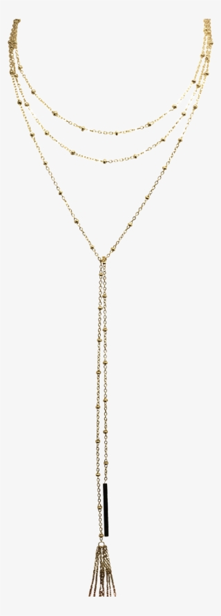 Flapper Gold - Necklace #9029500