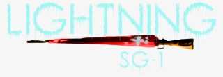 Custom Cso S Lightning Sg Gun Customcsos - Calligraphy #9029502