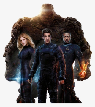 Home To Transparent Superheroes Transparent Images - Fantastic 4 Movie #9029882