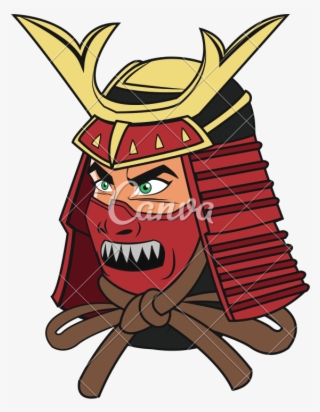 800 X 800 3 - Samurai Mask Cartoon #9030524