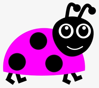 Pink Ladybug Clipart - Pink Ladybug #9030744