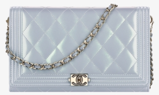 Boy Chanel Wallet With Chain, Iridescent Calfskin-light - Shoulder Bag #9031140