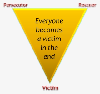 How We Rope Others Into Our Self-pity And Victimhood - Triangle #9031825