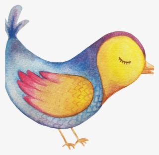 Explorando La Acuarela - Perching Bird #9032250