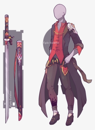 Hooded Drawing Guardian Angel - Male Anime Clothes Drawing #9032922