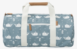 Weekend Bag Whale Blue Fog - Sac Weekend Enfant #9033956
