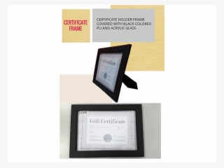 Certificate Folder & Frame - Flat Panel Display #9034113