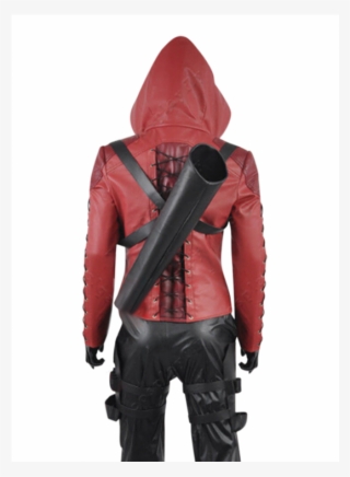 Green Arrow Season 3 Roy Harper Leather Costume - Green Arrow Arsenal Costume #9034986