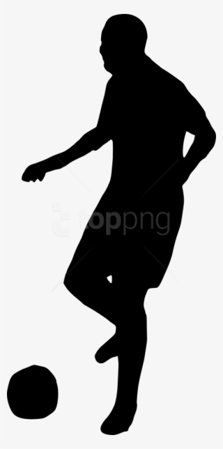Free Png Football Player Silhouette Png Images Transparent - Jumping #9035096