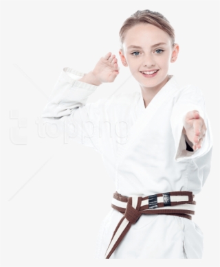 Free Png Karate Girl Png Images Transparent - Karate #9035249