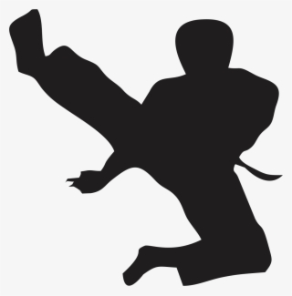 Karate Kick Transparent Image - Taekwondo Cake Topper - Free ...