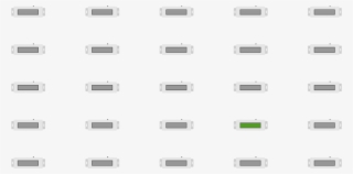 White Background With Rows Of Pick To Light Devices - Monochrome #9035969