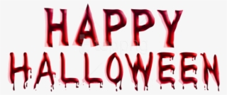 Free Png Download Bloody Happy Halloween Png Images #9036187